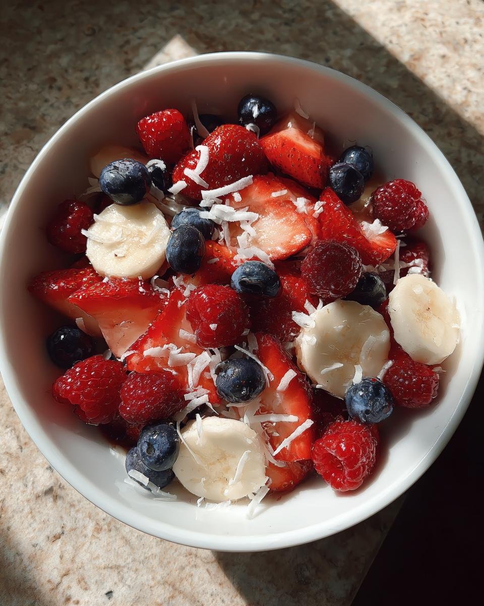Star-Spangled Fruit Salad - detail 1
