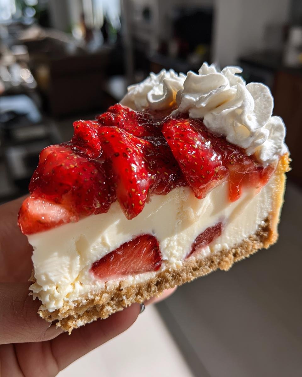 Strawberry Shortcake Cheesecake - detail 1