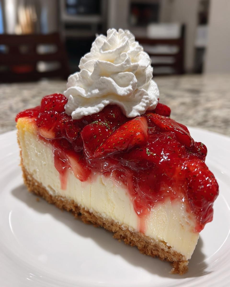 Strawberry Shortcake Cheesecake - detail 2