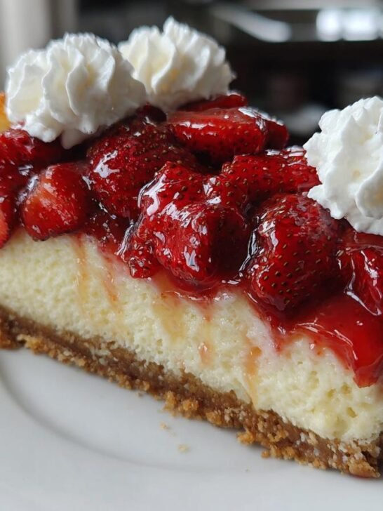 Strawberry Shortcake Cheesecake