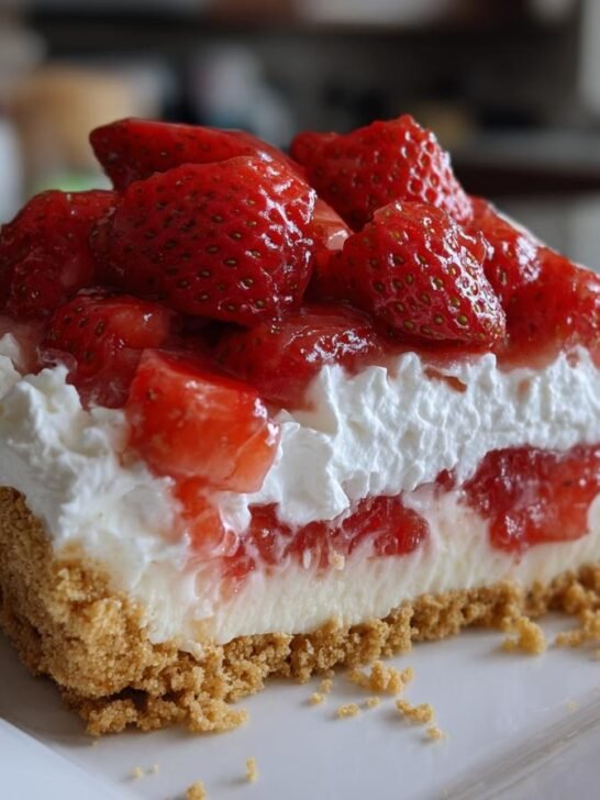 Strawberry Shortcake Cheesecake