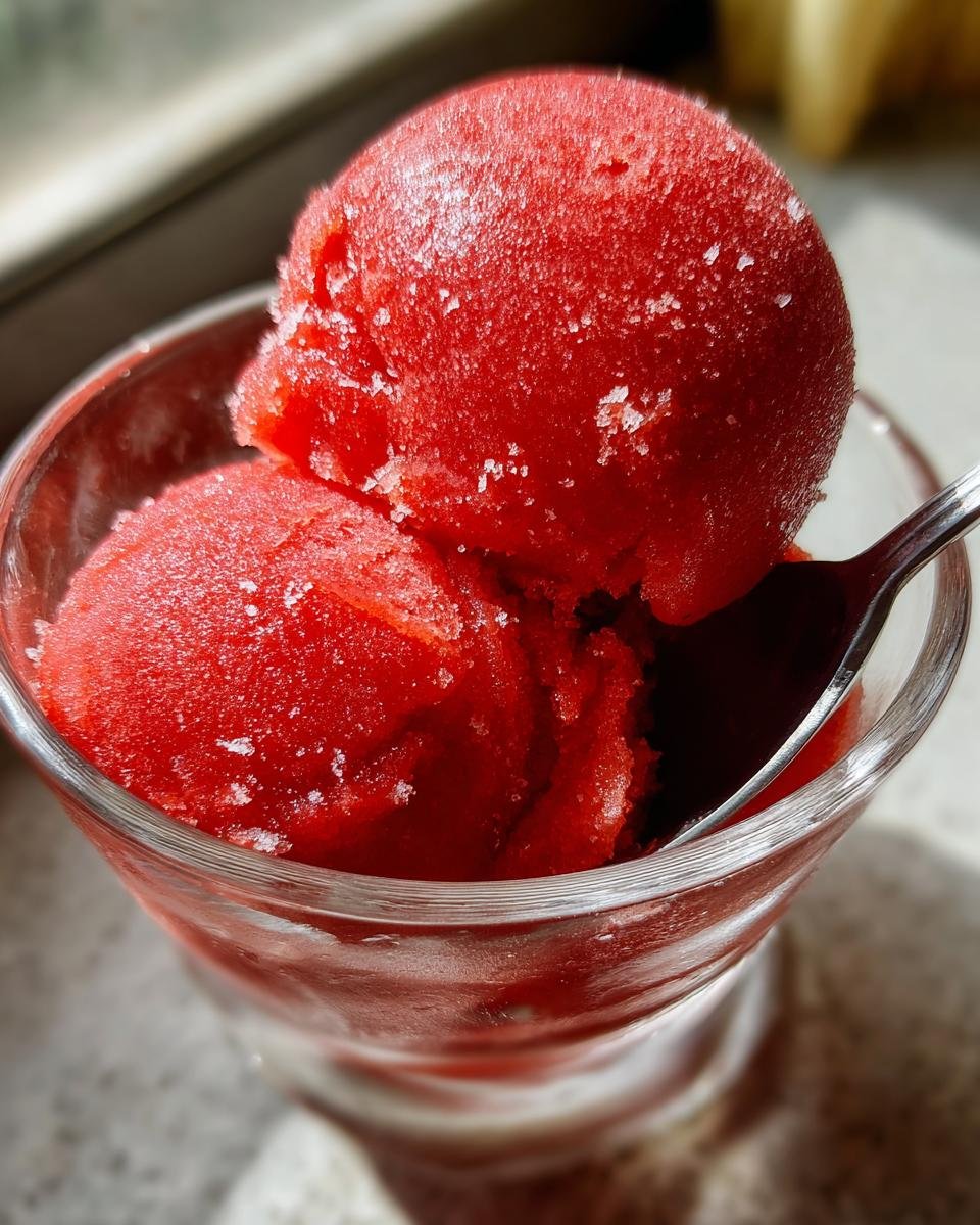 Strawberry Sorbet - detail 2