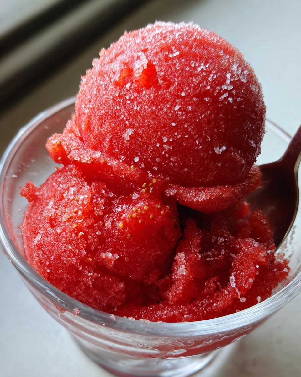 Strawberry Sorbet - detail 3