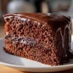 Super Moist Chocolate Cake with Chocolate Ganache