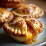 Two Ingredient Mini Peach Pies