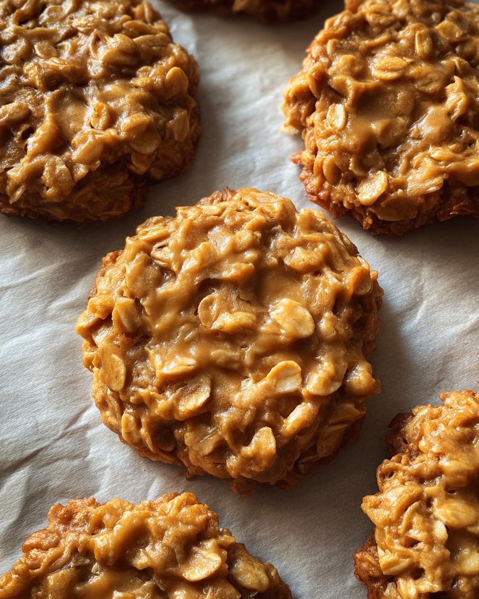 Vintage Peanut Butter No Bake Cookies - detail 1