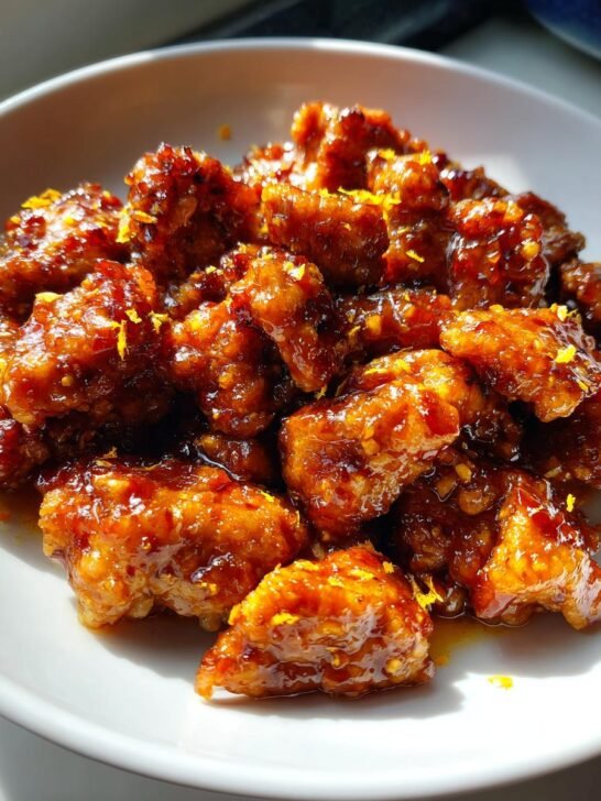 4-Ingredient Orange Chicken - So Easy!!