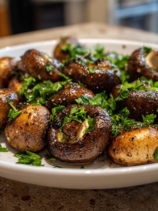 Air Fryer Mushrooms