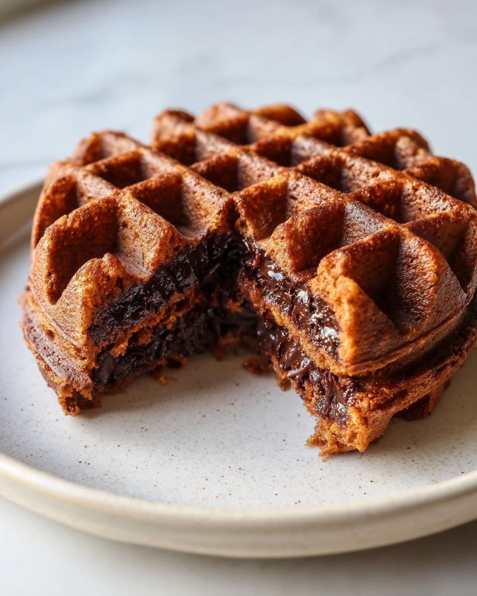 Brownie Waffles - detail 2