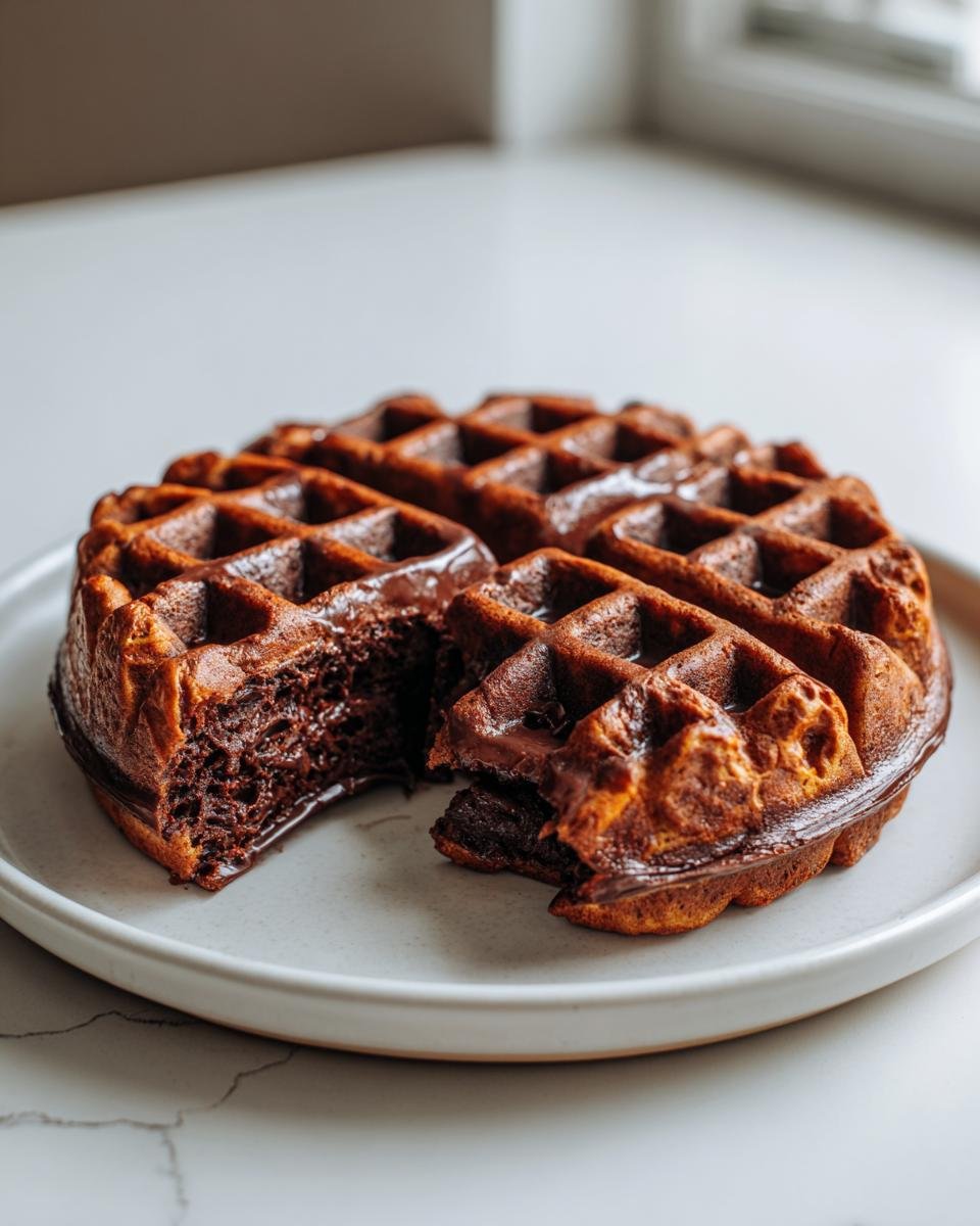 Brownie Waffles - detail 3