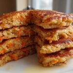 Carrot Oatmeal Hotcakes