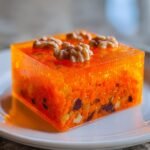 Carrot, Pineapple, and Walnut Gelatin