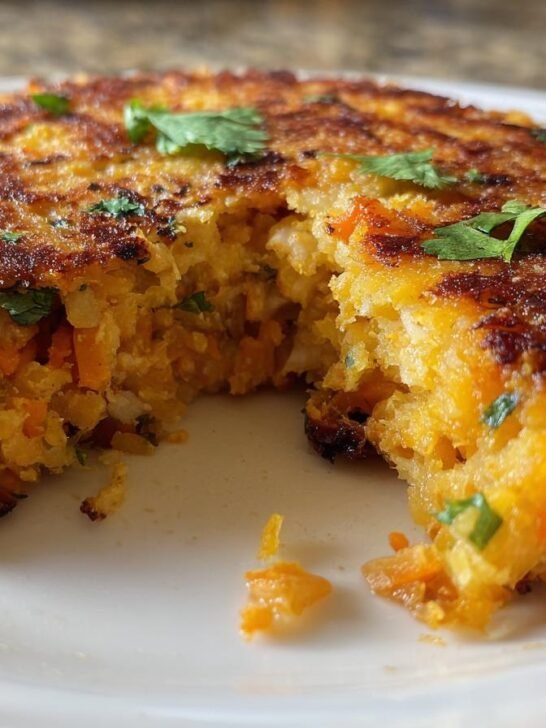 Carrot and Cheese Patties