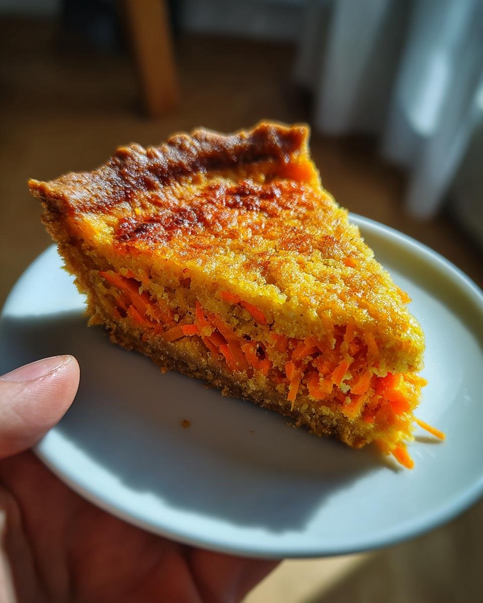 Carrot and Orange Tart Without Flour or Sugar - detail 1
