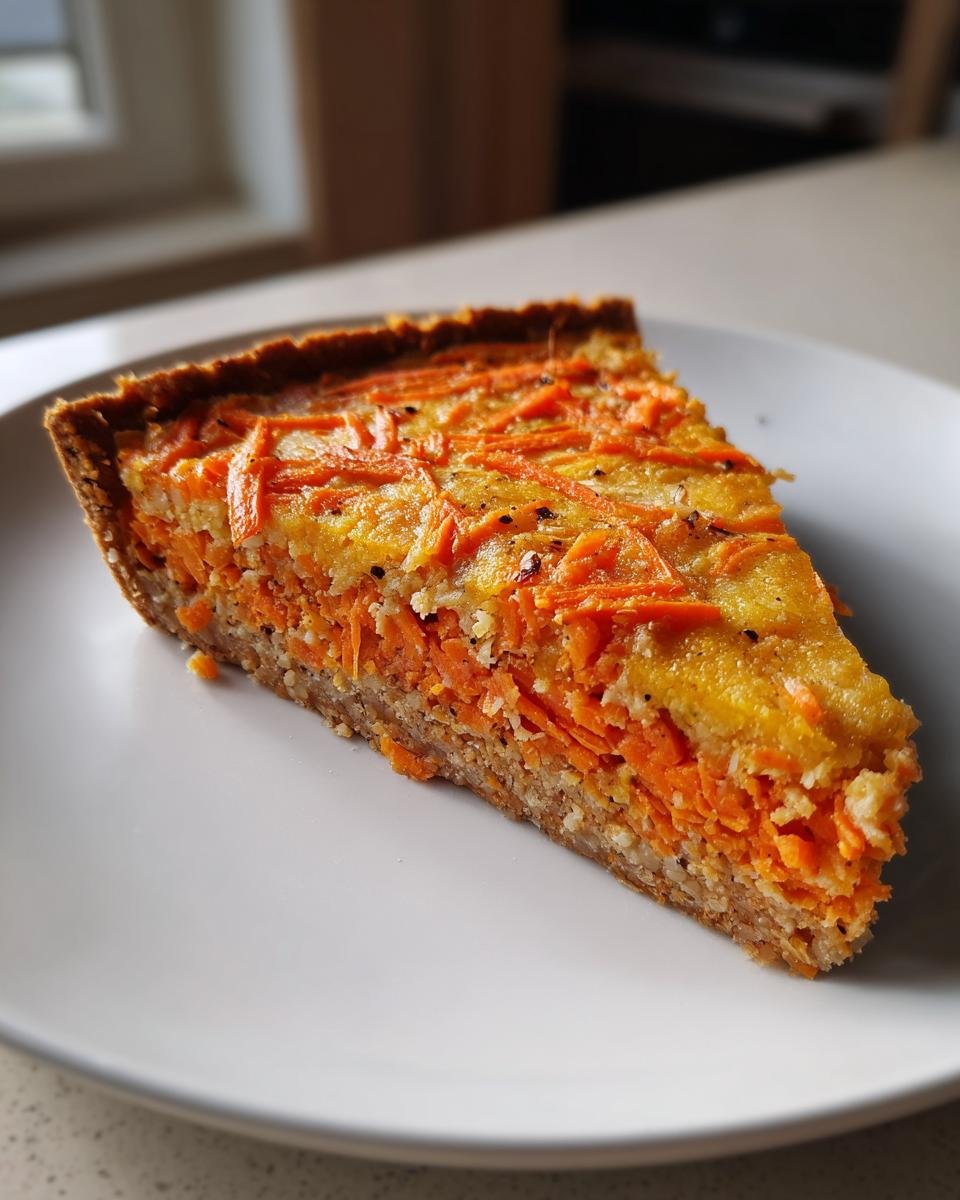 Carrot and Orange Tart Without Flour or Sugar - detail 4
