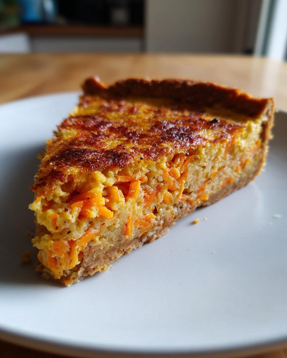 Carrot and Orange Tart Without Flour or Sugar - detail 5