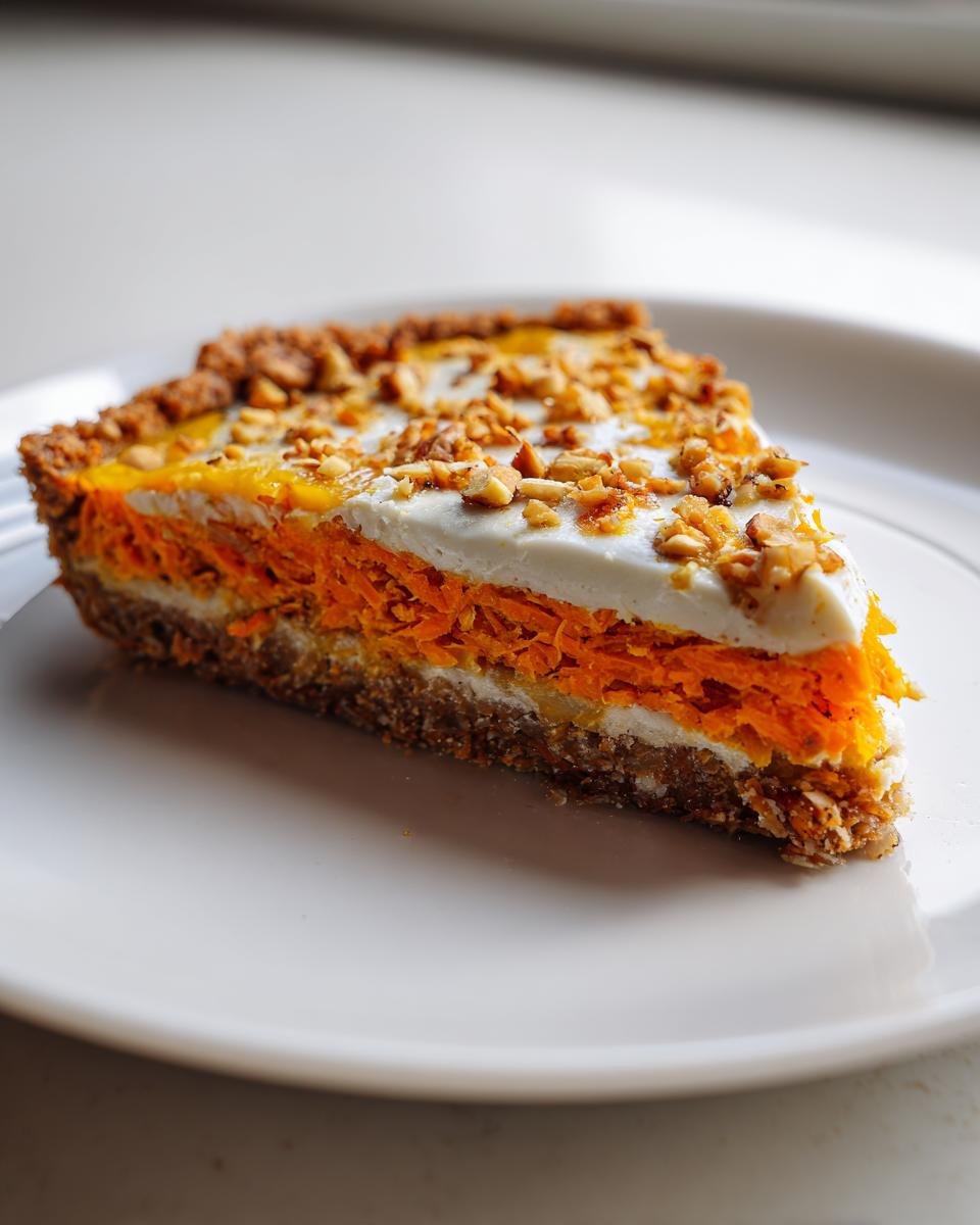 Carrot and Orange Tart Without Flour or Sugar - detail 6