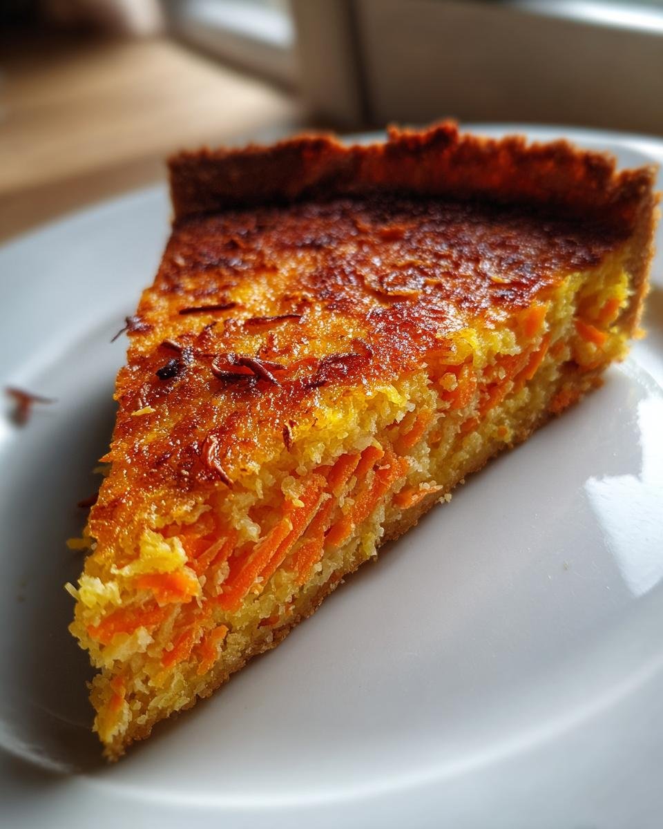 Carrot and Orange Tart Without Flour or Sugar - detail 7