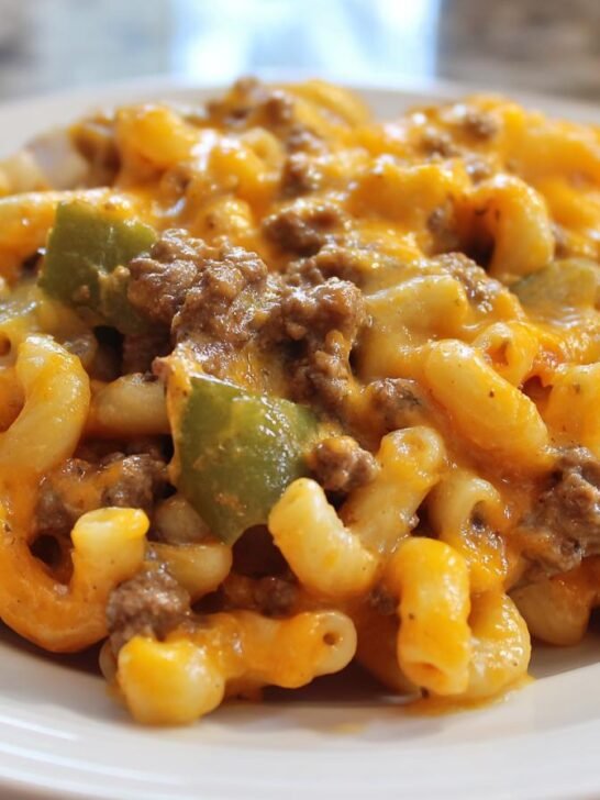 Cheese Steak Hamburger Helper