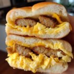 Cheesy Sausage and Egg Breakfast Sliders