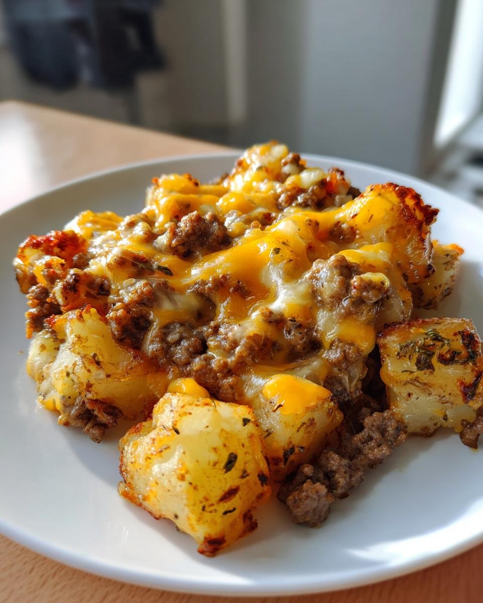 Cheesy Taco Potatoes - detail 1