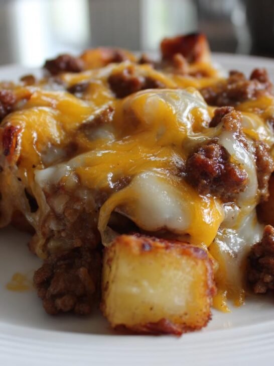 Cheesy Taco Potatoes