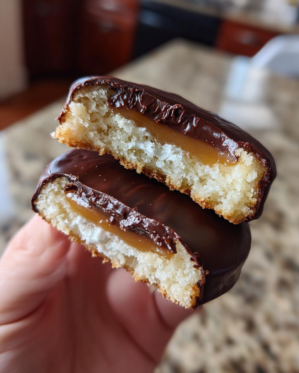 Chocolate-Dipped Alfajores - detail 3