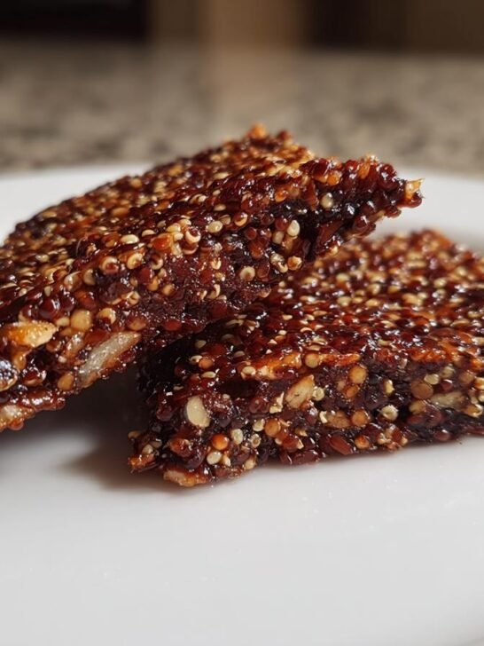 Chocolate Quinoa Crisps