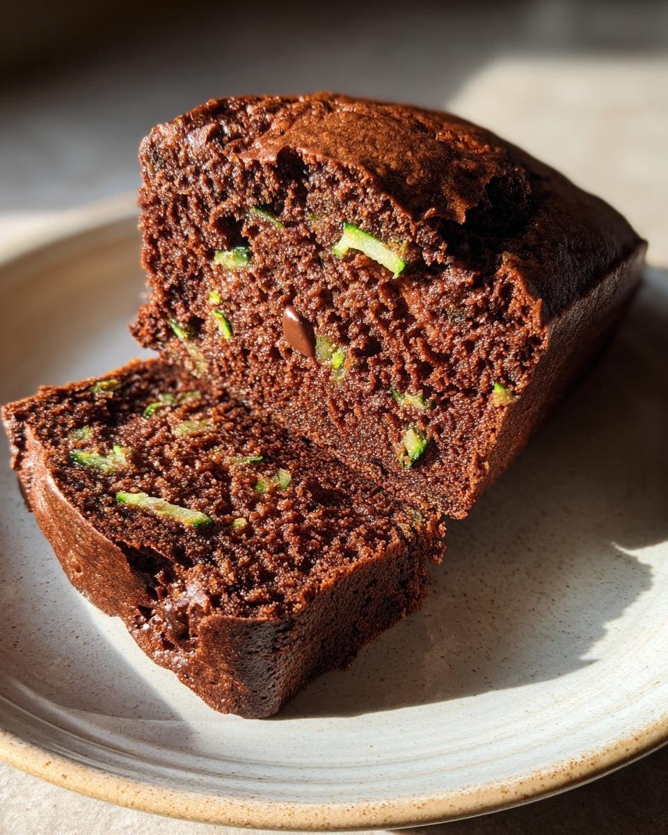 Chocolate Zucchini Cake - detail 2