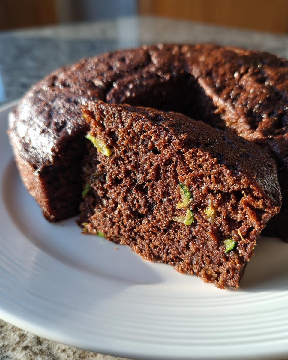 Chocolate Zucchini Cake - detail 3
