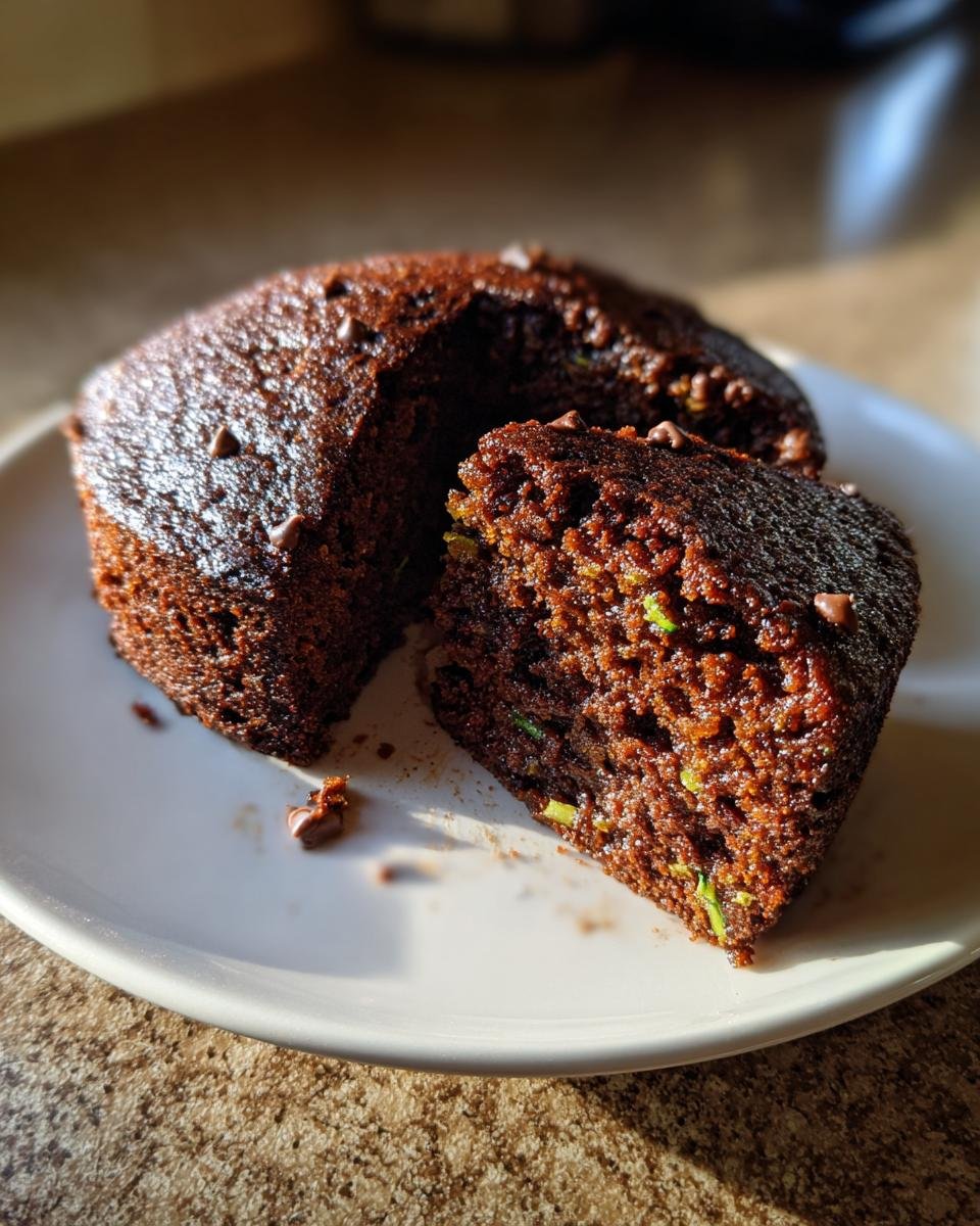 Chocolate Zucchini Cake - detail 4
