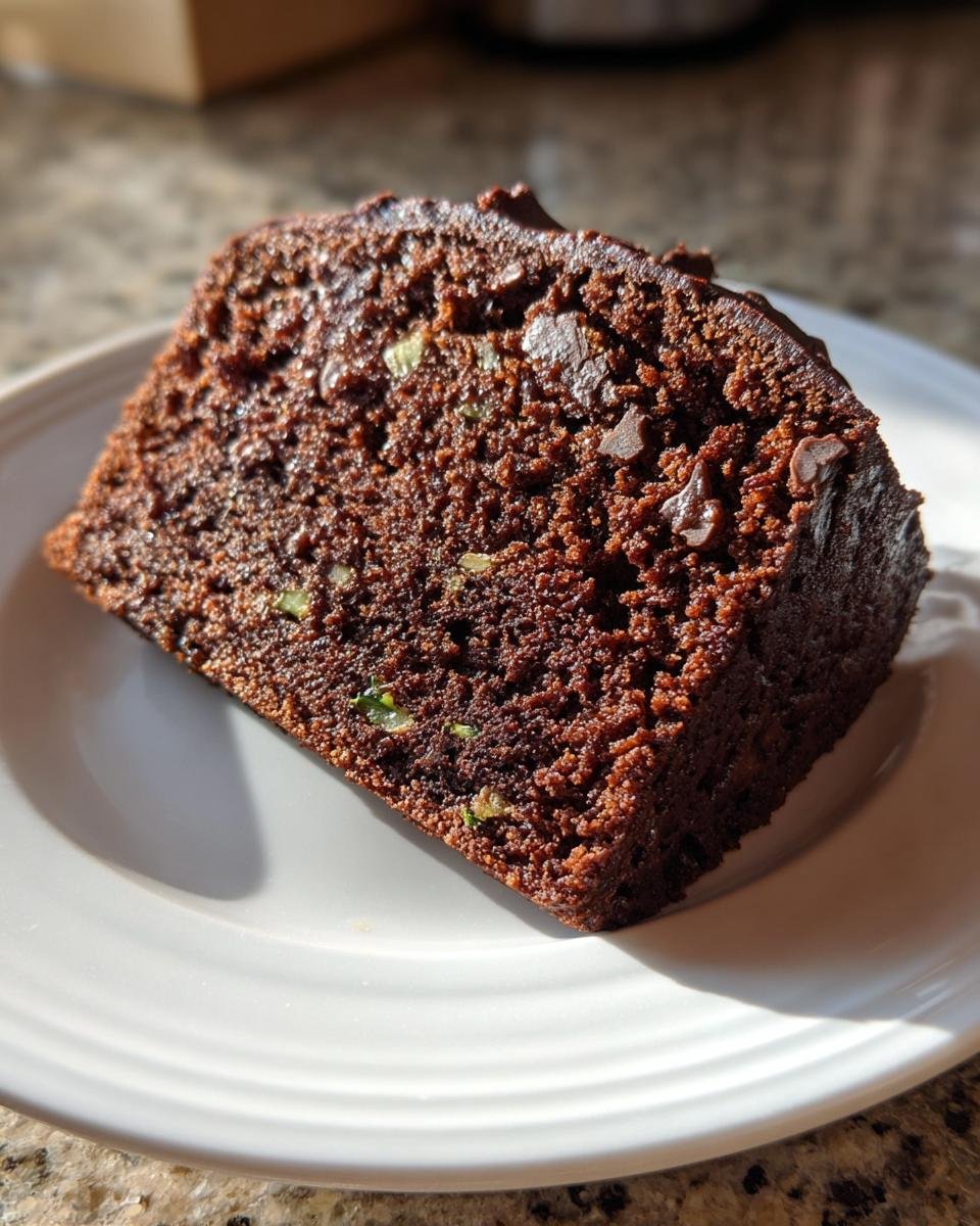 Chocolate Zucchini Cake - detail 5