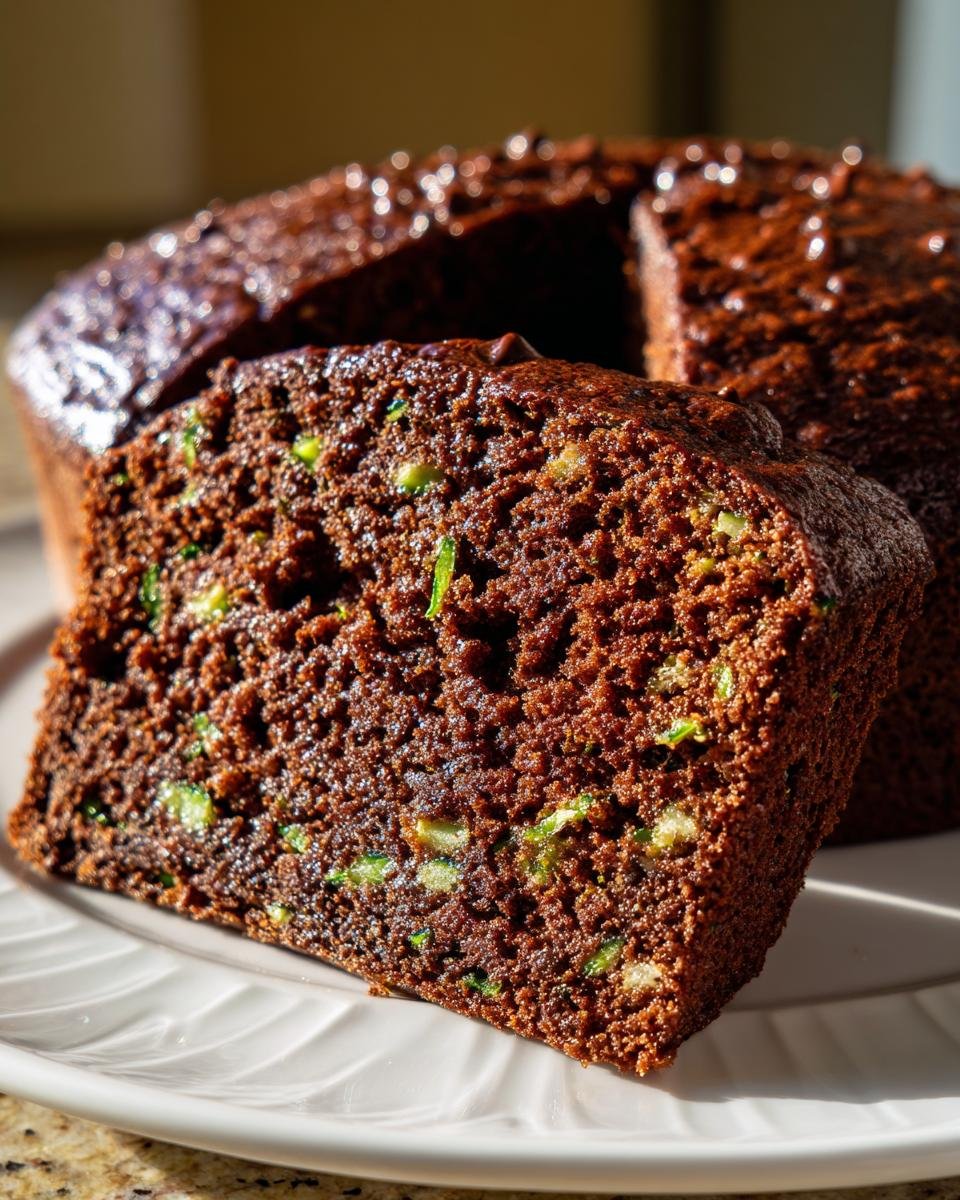Chocolate Zucchini Cake - detail 7