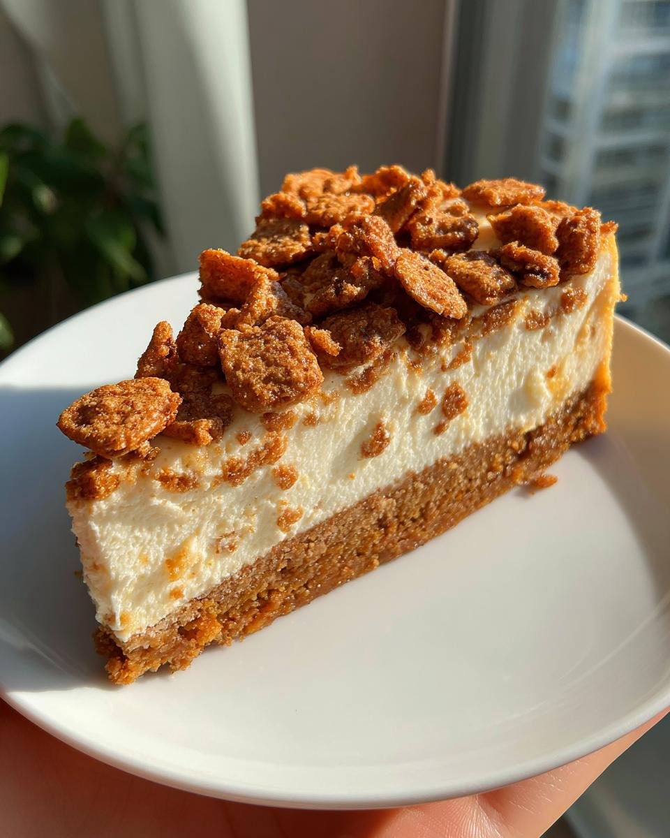 Cinnamon Toast Crunch Cheesecake - detail 1