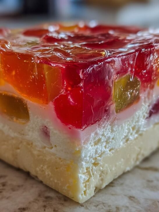 Cream Cheese and Fruit Gelatin