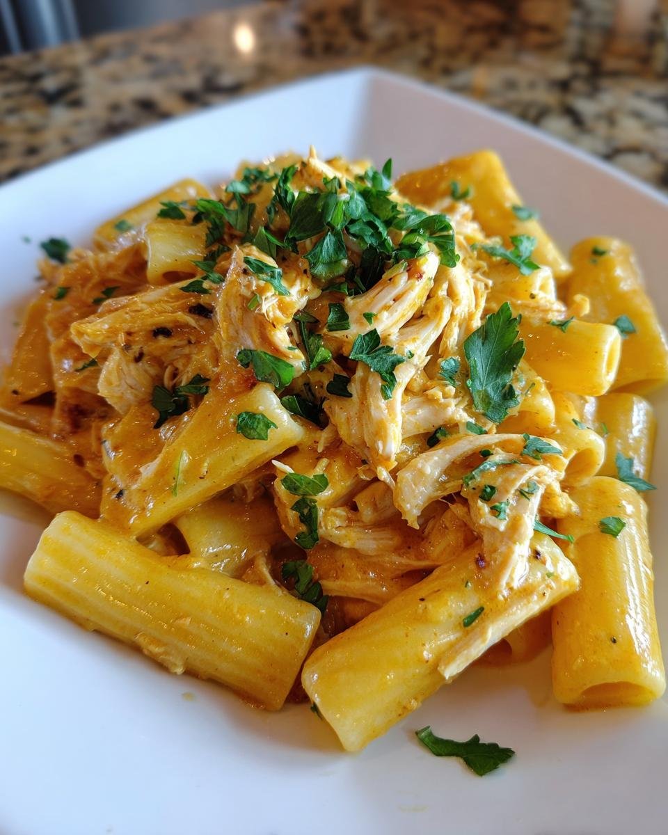 Creamy Velveeta Chicken Rigatoni - detail 3