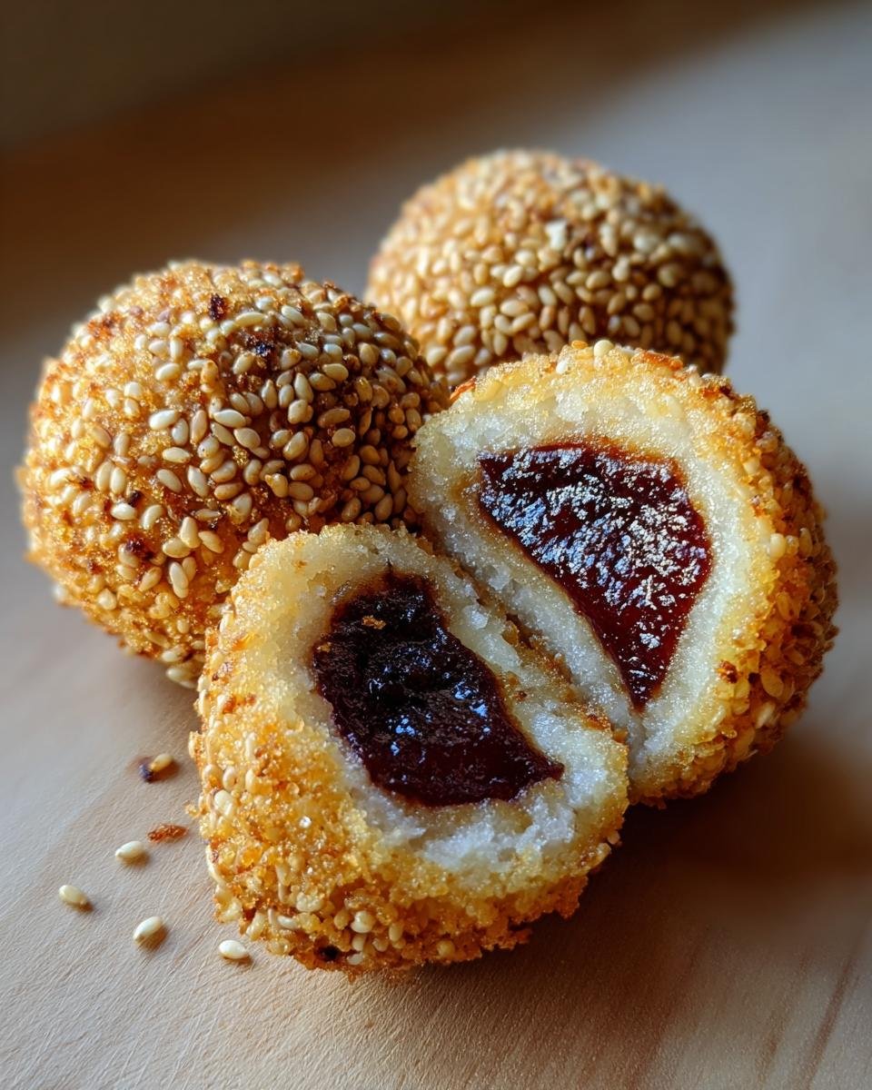 Crispy Sesame Balls - detail 1