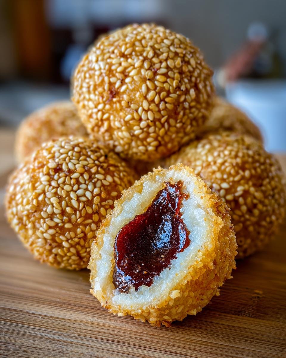 Crispy Sesame Balls - detail 3
