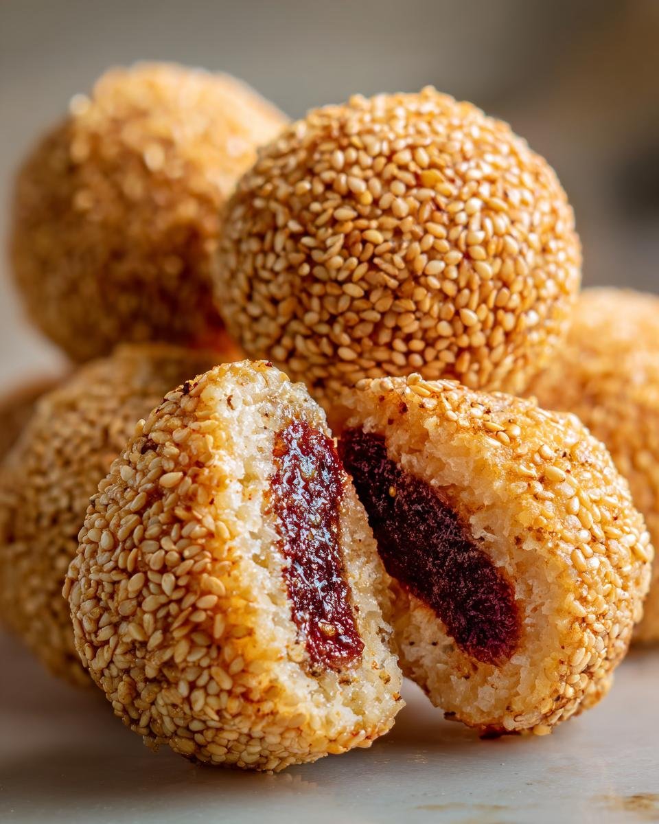 Crispy Sesame Balls - detail 4