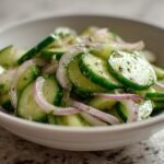 Cucumbers and Onions
