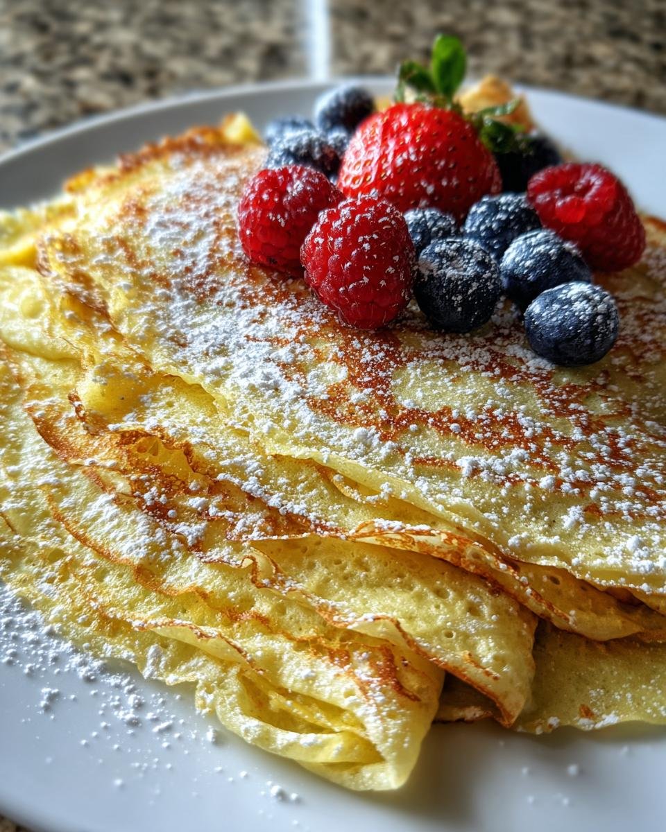 Easy Crepes or Pancakes Recipes - detail 1