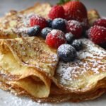 Easy Crepes or Pancakes Recipes