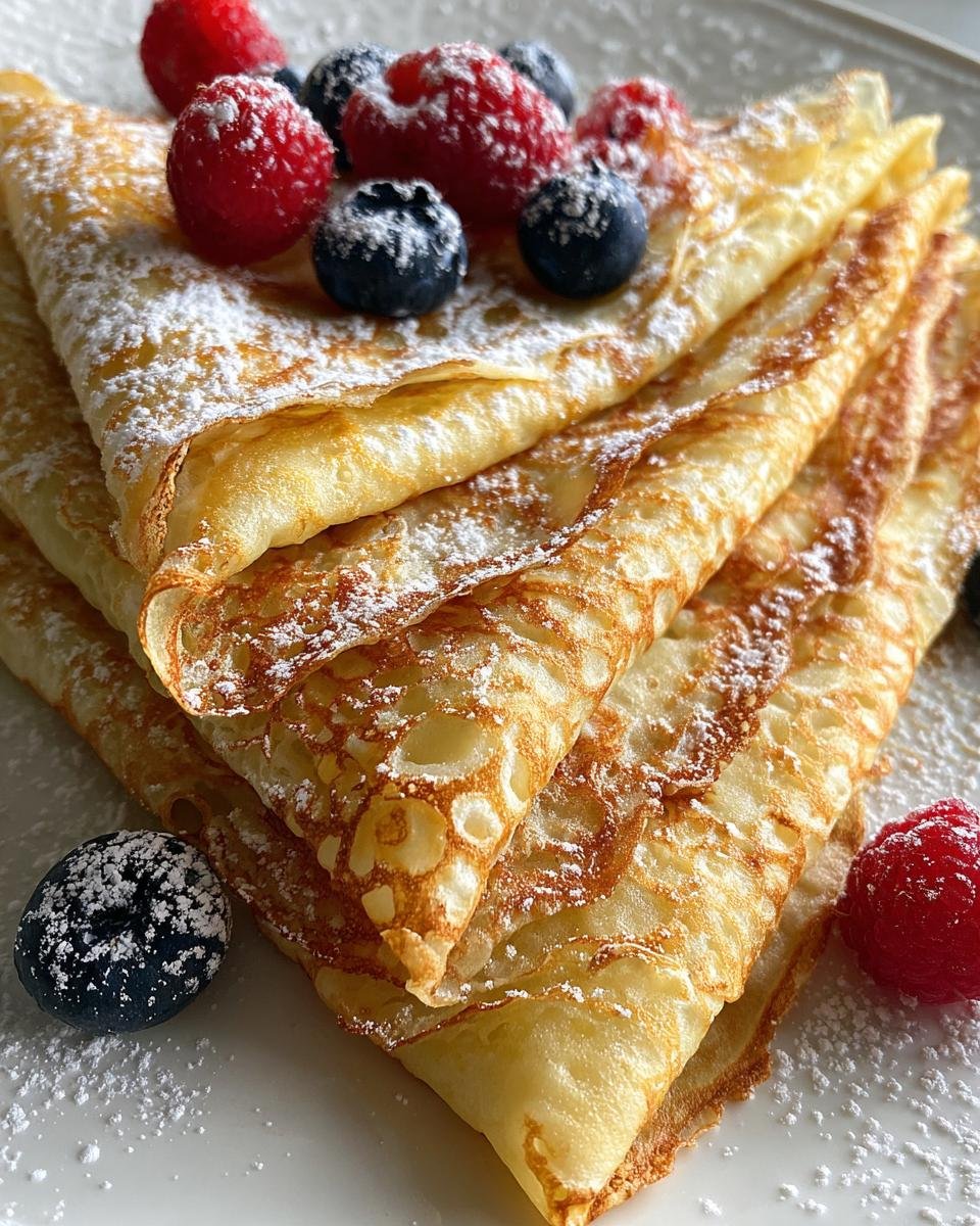Easy Crepes or Pancakes Recipes - detail 3