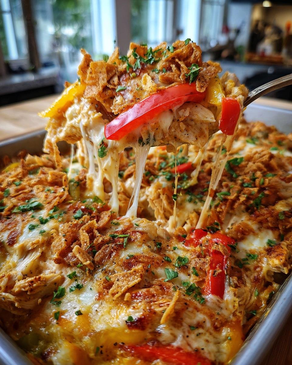 Fajita Chicken Casserole - detail 2