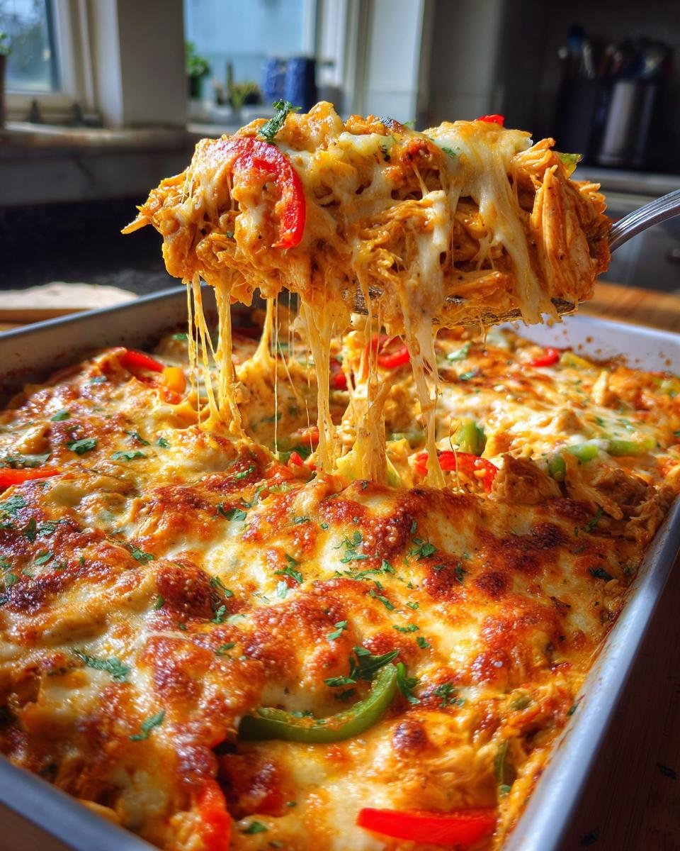 Fajita Chicken Casserole - detail 3