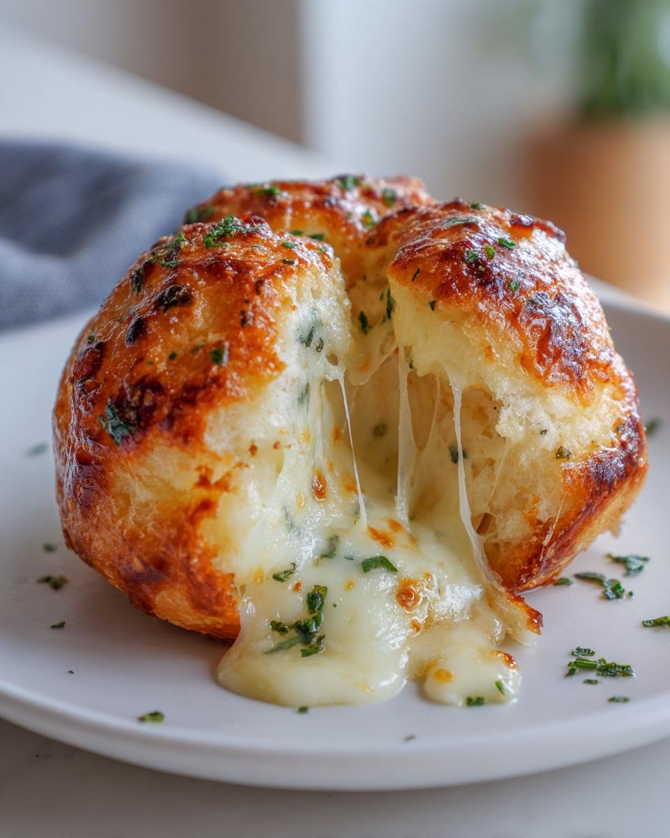 Garlic Butter Cheese Bombs with Biscuits - detail 3