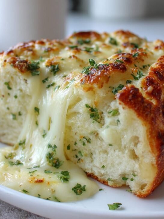Garlic Butter Cheese Bombs with Biscuits