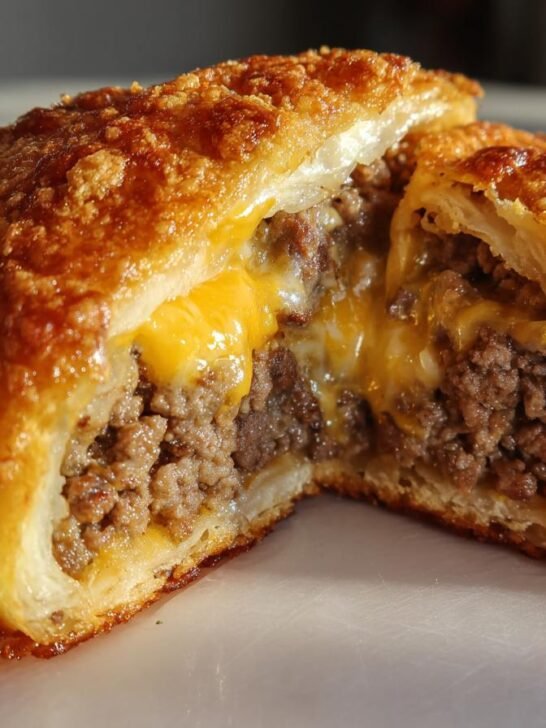 Garlic Parmesan Cheeseburger Bombs