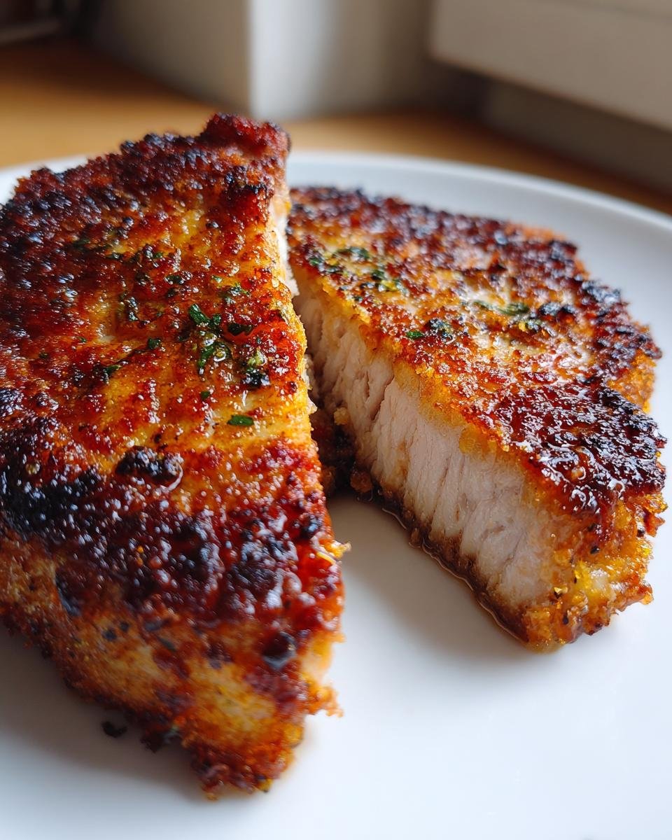 Golden Crispy Pork Chops - detail 2
