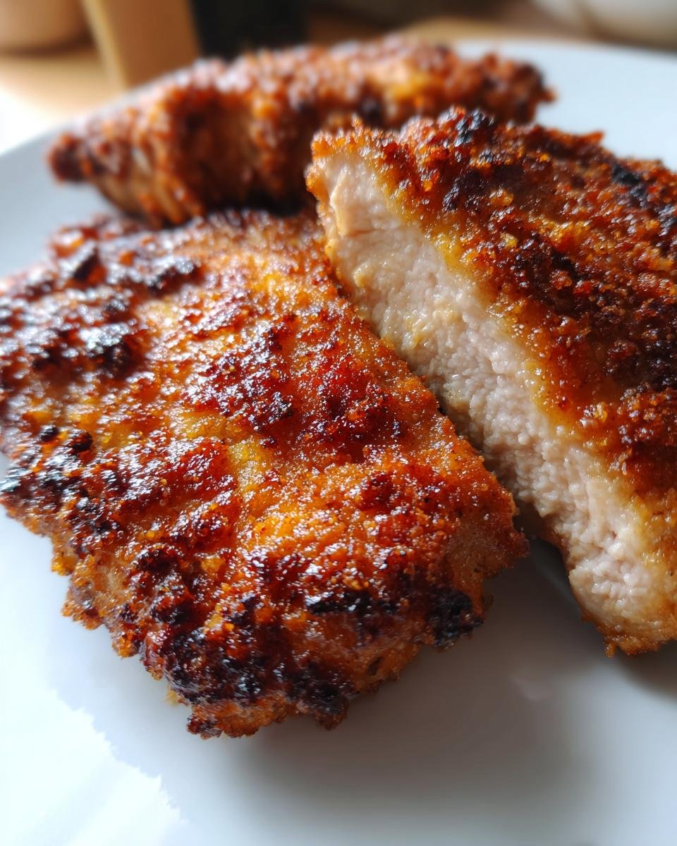 Golden Crispy Pork Chops - detail 4